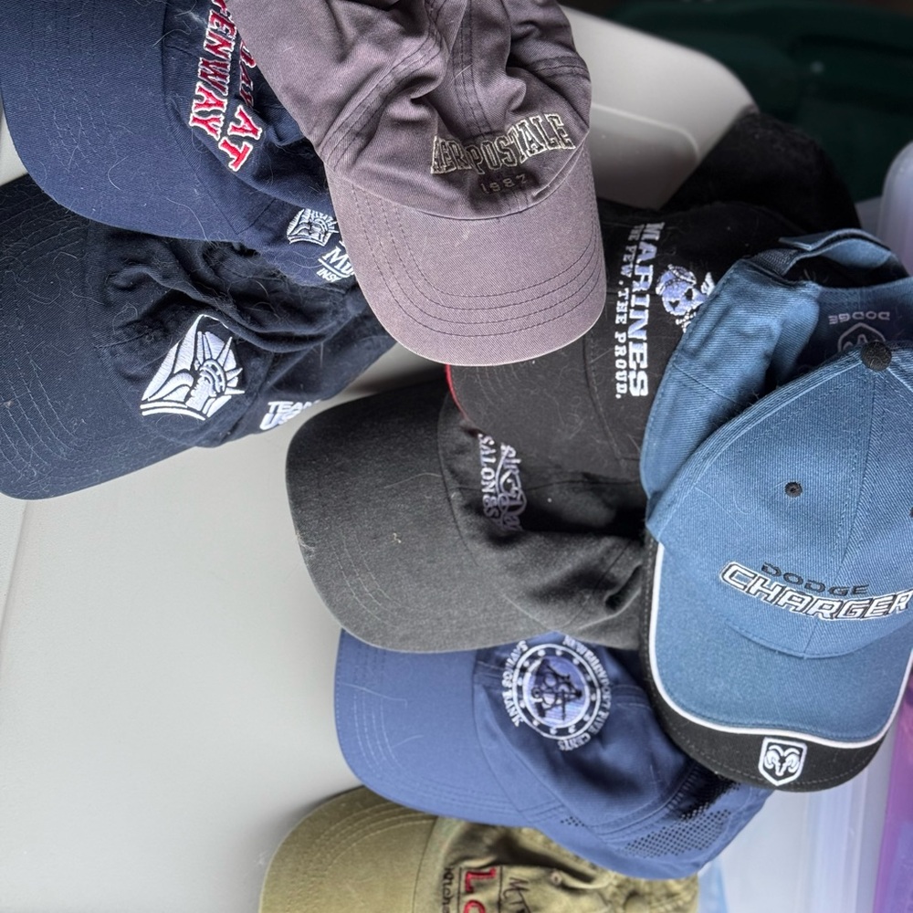 Assorted Baseball Caps Collection $29 for all